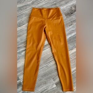 Vibrant Burnt Orange Leggings